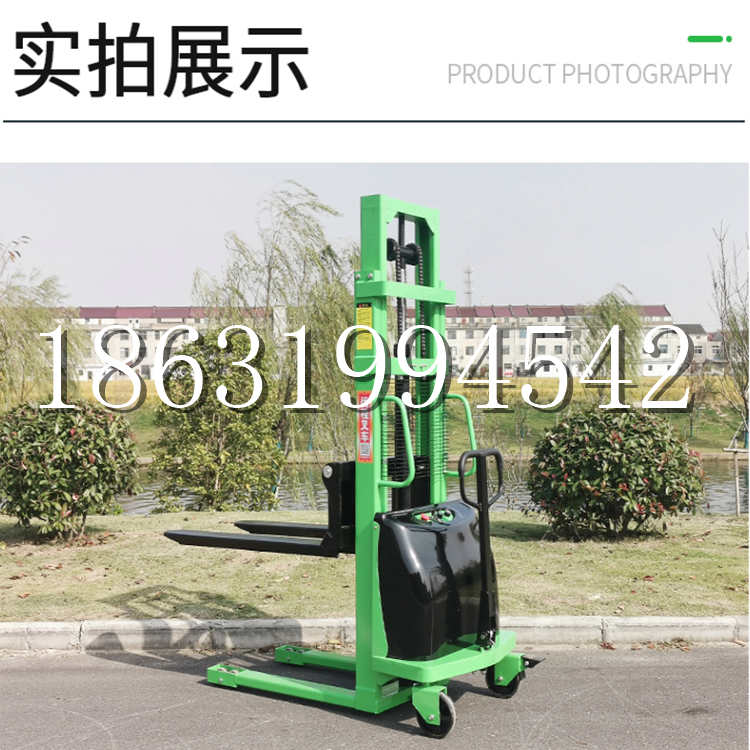 克什克腾旗电动叉车堆高车液压铲车电瓶1吨2吨站驾步行式小型全自动叉车